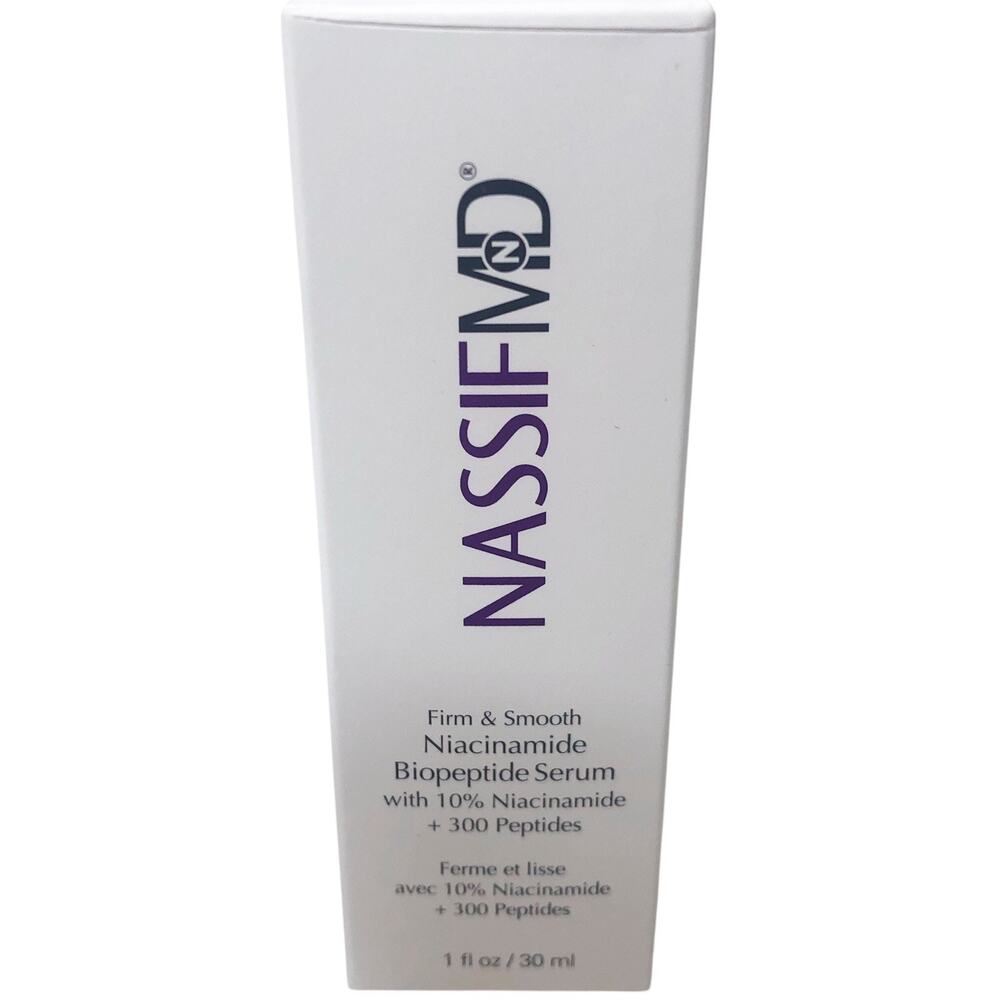 Nassif MD Firm & Smooth + Brighten Niacinamide Biopeptide Serum 1 fl. oz/30 mls